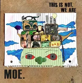 Виниловая пластинка Moë - This Is Not, We Are (Blue Galaxy) [New Vinyl LP] Blue, Colored Vinyl