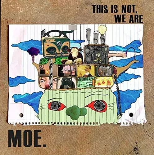 Виниловая пластинка Moë - This Is Not, We Are (Blue Galaxy) [New Vinyl LP] Blue, Colored Vinyl