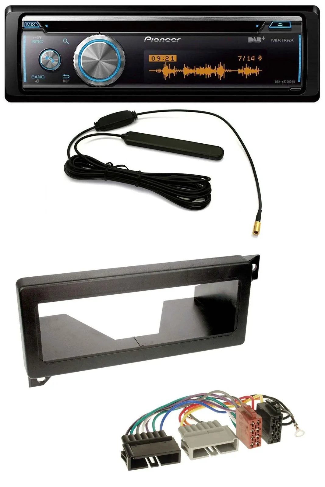 Автомагнитола для Chrysler/Jeep Pioneer CD/USB/Bluetooth/DAB, MP3