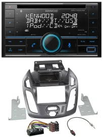 Автомагнитола для Ford Transit Kenwood 2-DIN CD DAB USB Bluetooth без дисплея