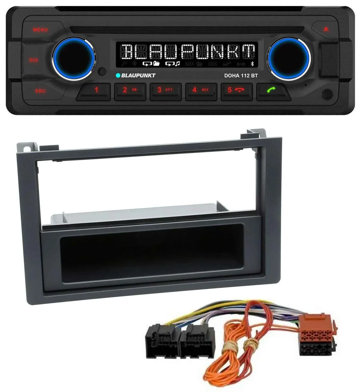 Blaupunkt AUX MP3 CD Bluetooth USB Autoradio für Saab 9.3 (ab 2006)
