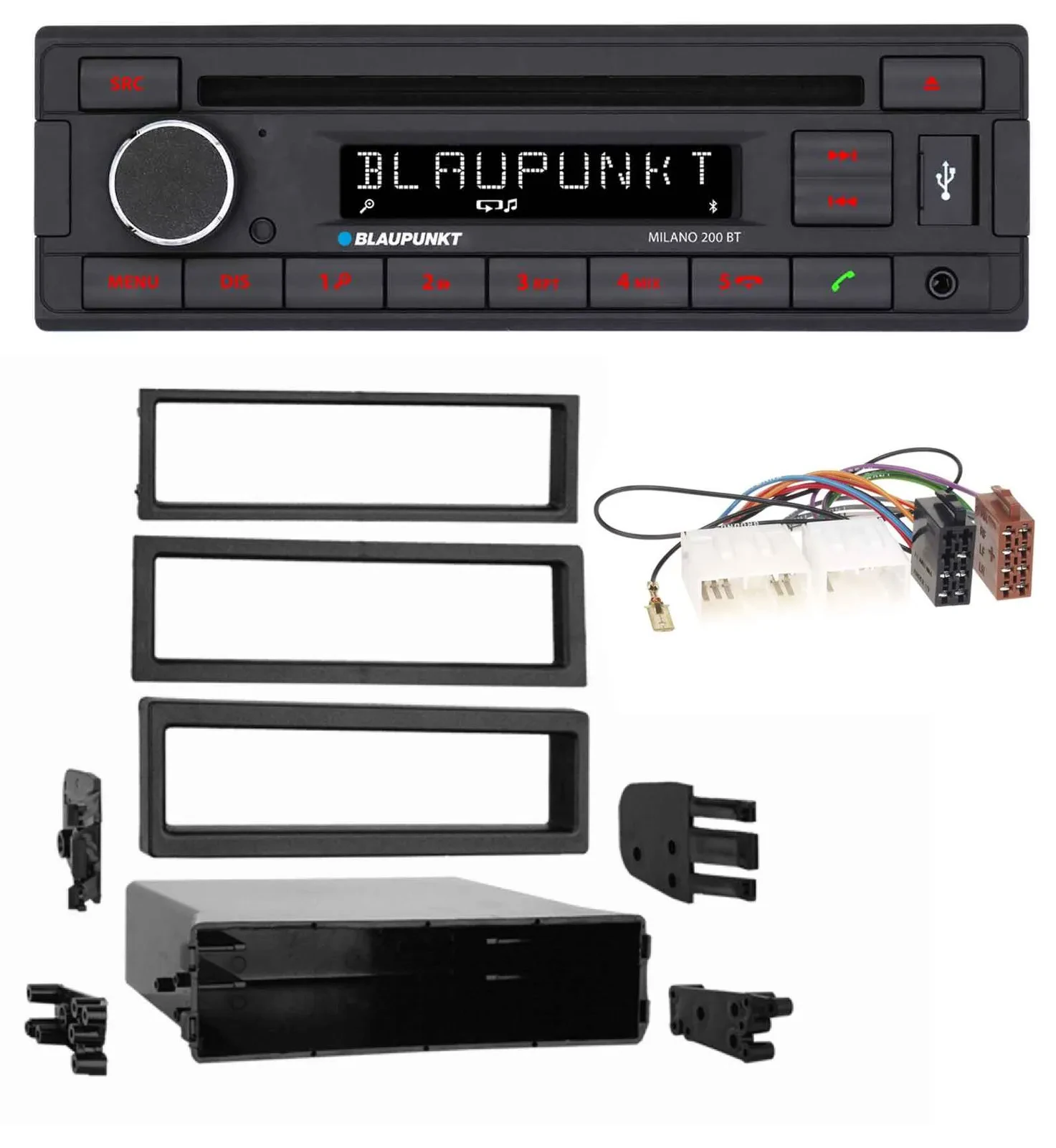 Blaupunkt MP3 USB CD Bluetooth AUX Autoradio für Mazda 929 (1973-1995)