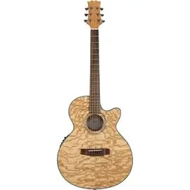 Электроакустическая гитара Mitchell Exotic Series Acoustic-Electric Quilted Ash Burl Quilted Ash Burl