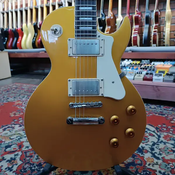 Электрогитара Cort CR200 Les Paul HH Gold Top 2021 Indonesia