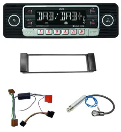 Dietz USB DAB MP3 Bluetooth Autoradio für Audi A3 8L 00-03 A6 C5 00-04 Aktivsyst