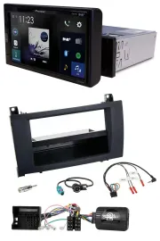 Pioneer DAB Lenkrad Bluetooth USB Autoradio für Mercedes SLK R171 2004-2011