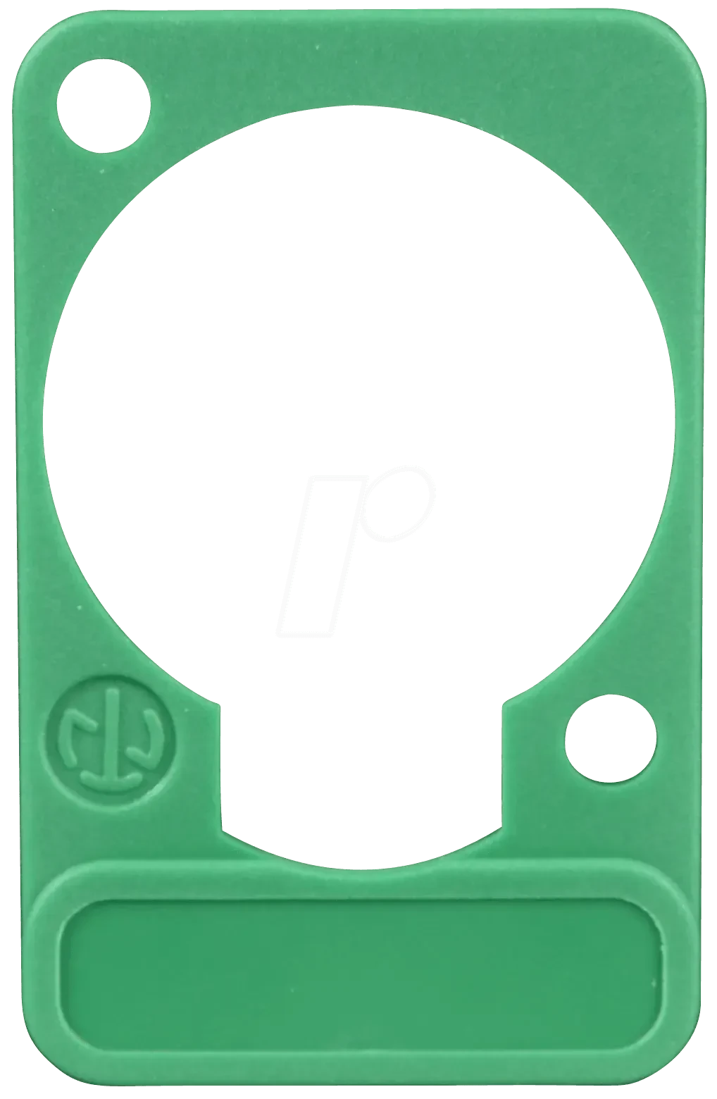 Подложка для панельного разъема Neutrik DSS-GREEN