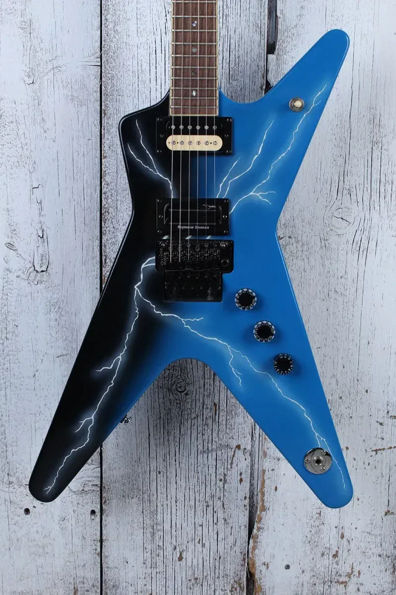 Dean Dimebag From Hell ML Electric Guitar Lightning Cowboy From Hell Graphic