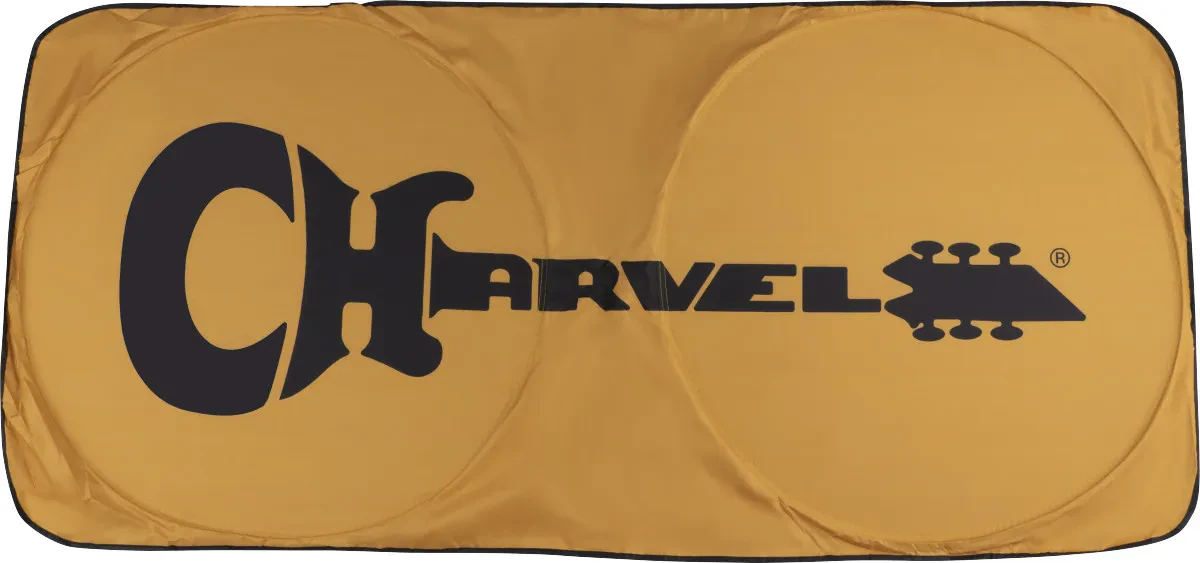 CHARVEL Car Sunshade, Yellow