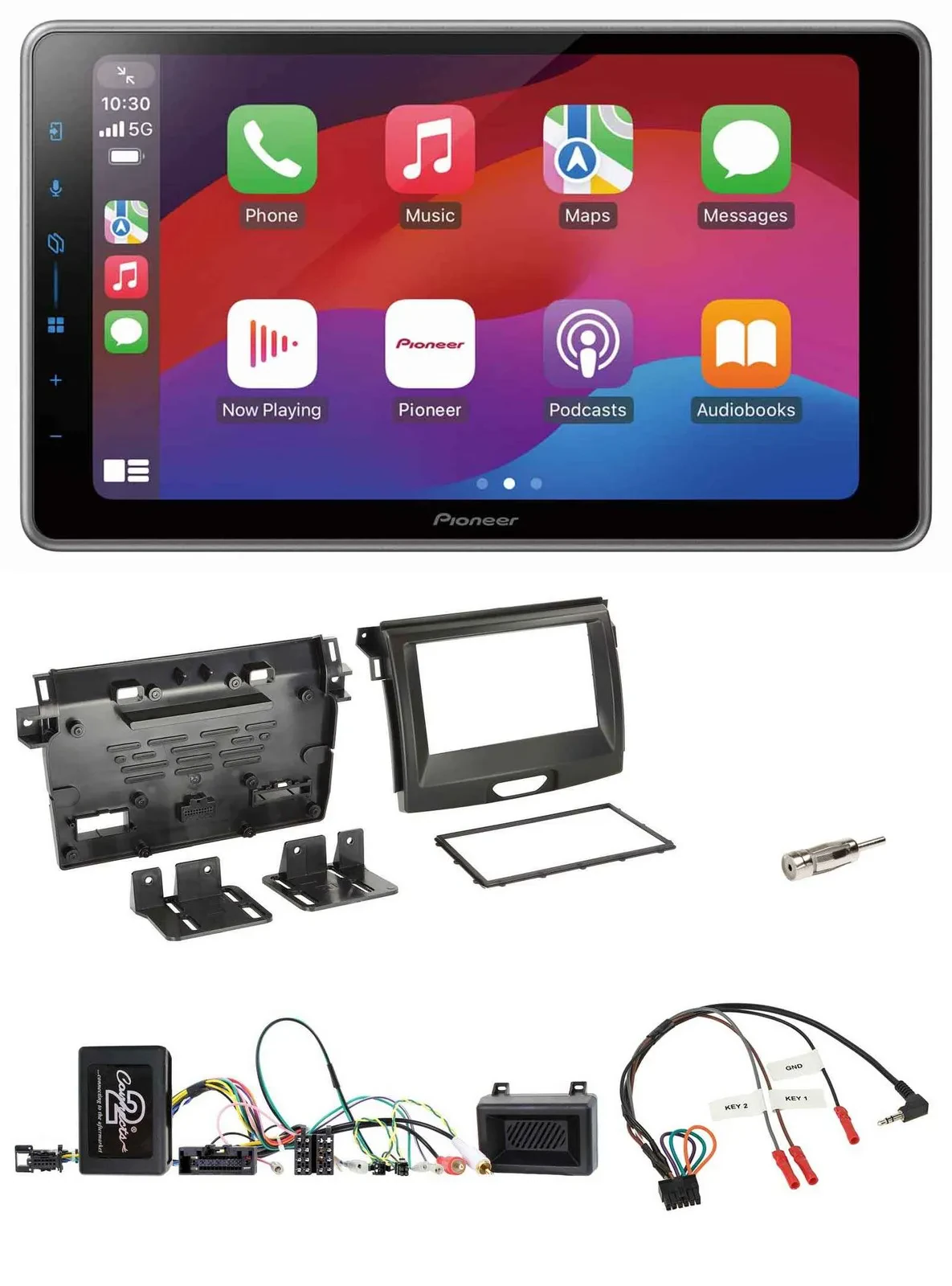 Автомагнитола Pioneer 2DIN USB DAB Bluetooth для Ford Ranger (с 04/2015)