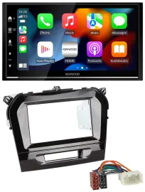 Kenwood DAB USB Bluetooth 2DIN MP3 Autoradio für Suzuki Vitara (ab 2015)