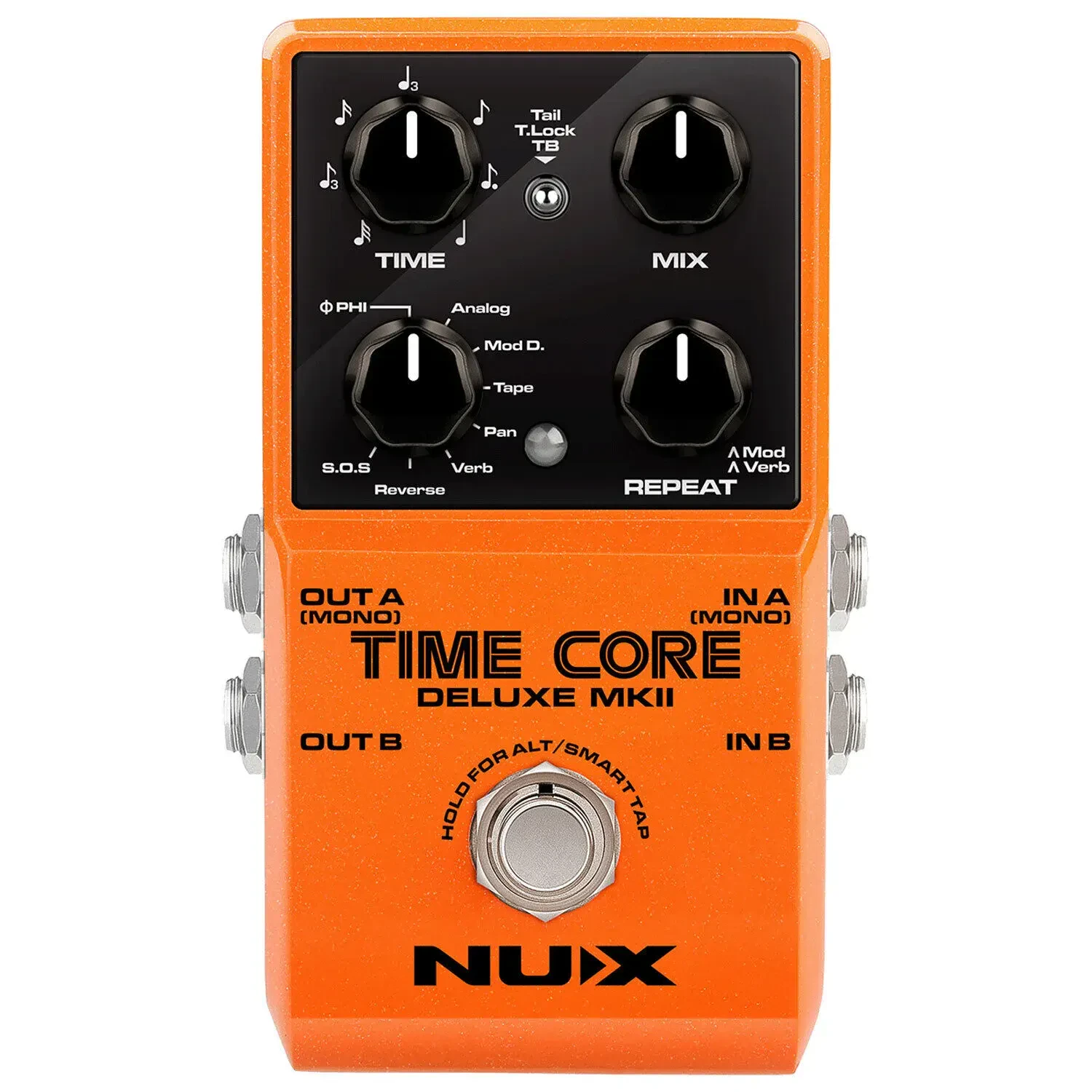 Педаль эффектов для электрогитары Nux Time Core Deluxe MKII Delay с блоком питания