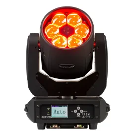 VEGA 3WAY PRO LED Moving Head 6x40W RGBW Beam Wash FX DMX Motorisierter Zoom