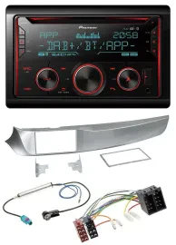 Pioneer 2DIN DAB MP3 Bluetooth USB CD Autoradio für Alfa Giulietta 05/2010-10/20