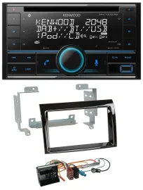 Kenwood CD 2DIN DAB USB MP3 Bluetooth Autoradio für Citroen Jumper 2006-2011 Pia