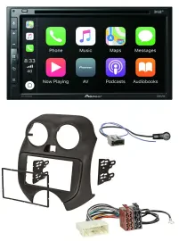 Pioneer DVD 2DIN MP3 DAB Bluetooth USB Autoradio für Nissan Micra (10-13)