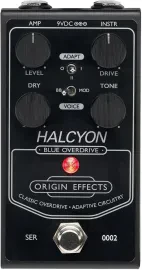 Педаль эффектов для электрогитары Origin Effects Halcyon Blue Overdrive