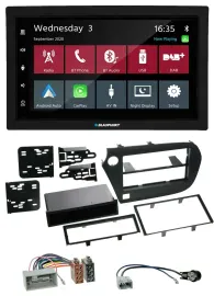 Blaupunkt DAB Bluetooth USB MP3 2DIN Autoradio für Honda Insight ZE2 09-13
