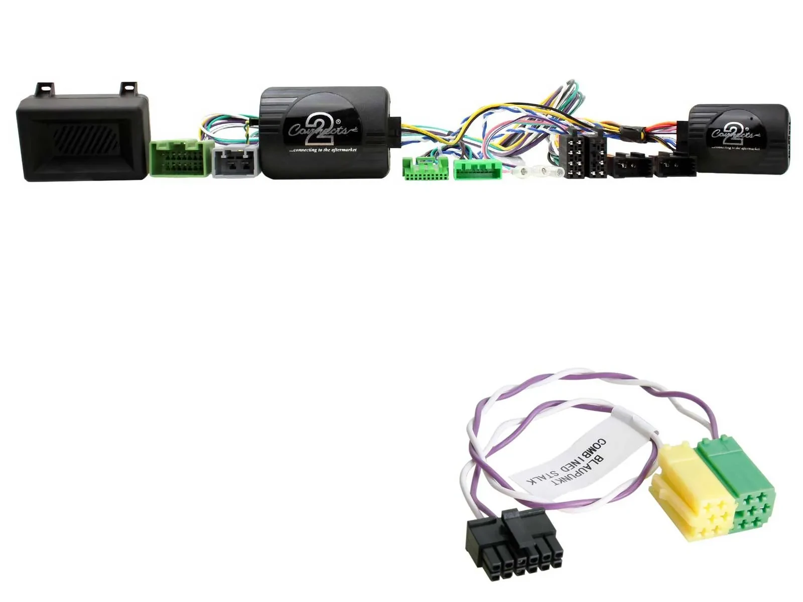 Connects2 CAN-Bus- Lenkradadapter für Volvo XC90 2004-2014 PDC Blaupunkt