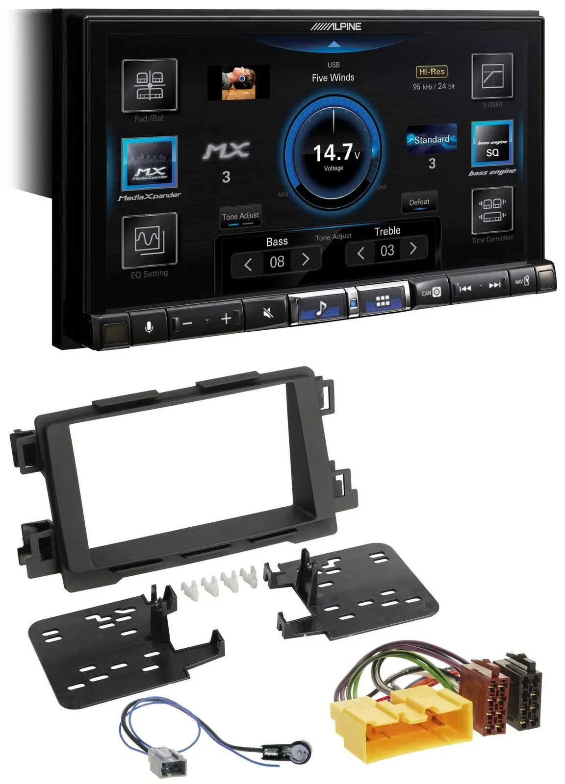 Alpine DAB 2DIN USB Bluetooth MP3 Autoradio für Mazda 6 2013 2015 CX-5 ab 2012 s