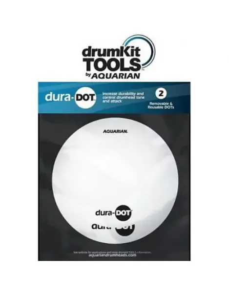 Наклейки для пластика для барабана Aquarian DURADOT DO2