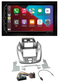 ESX 2DIN DAB USB MP3 Bluetooth Autoradio für Ford Transit 12-18 Display Connect