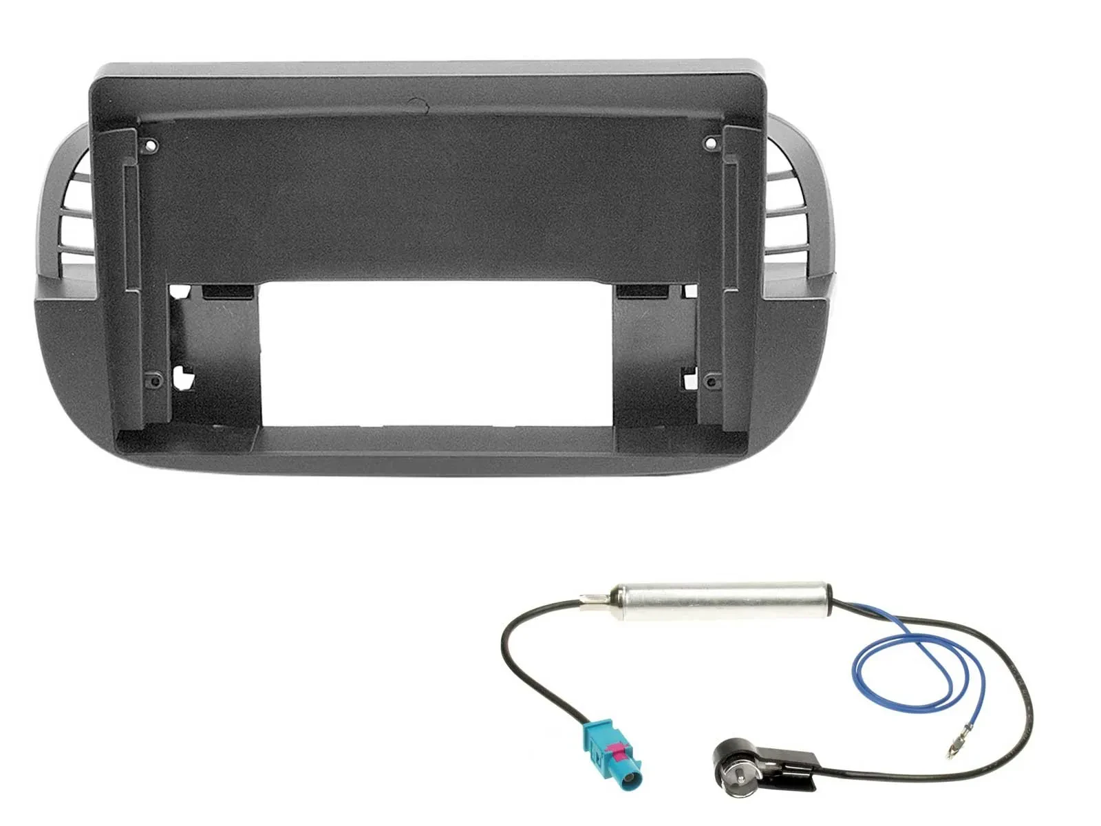Radioset Lenkradadapter für 9 Zoll Autoradio für Fiat 500 ZAF312 2007-2015