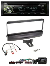 Автомагнитола Pioneer CD/USB MP3, DAB, совместимая с кнопками на руле, для Ford Escort/Focus, чёрная