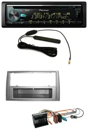 Pioneer CD MP3 AUX DAB USB Autoradio für Peugeot 308 07-09 dunkelsilber