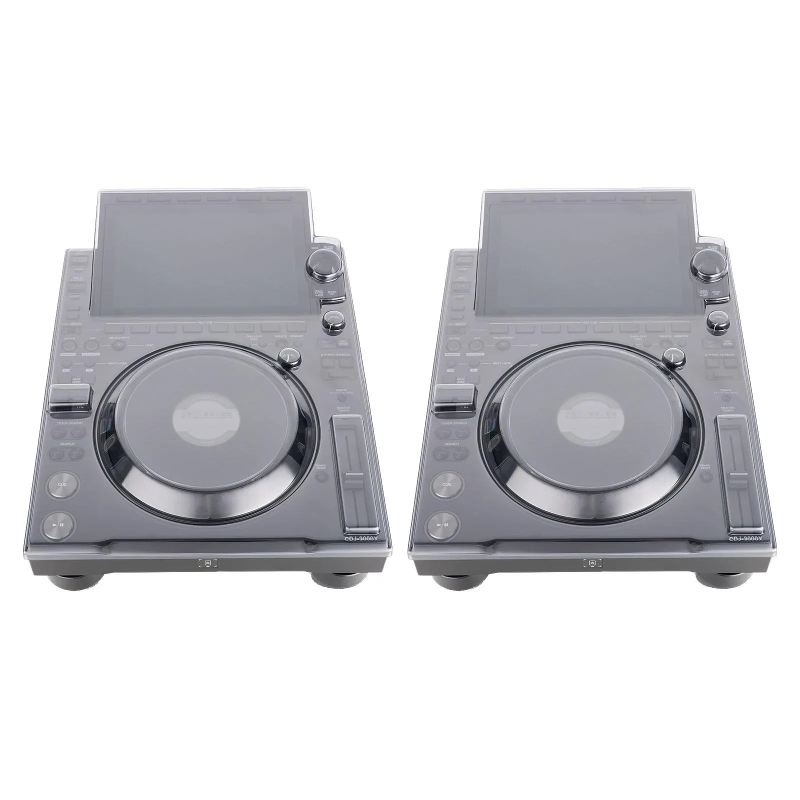 Decksaver DS-PC-CDJ3000X Cover for AlphaTheta CDJ-3000X Player 2-Pack