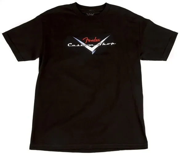 Футболка Fender 910-1359-806 Custom Shop Logo Black XXL
