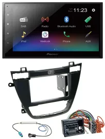 Pioneer USB Bluetooth DAB 2DIN MP3 Autoradio für Opel Insignia 08-13 schwarz