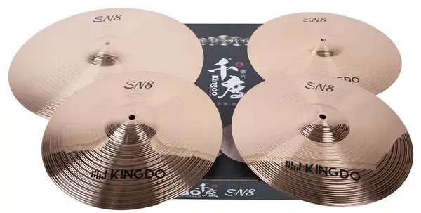 Набор тарелок для барабанов KINGDO SN8 SET 14"+16"+20"