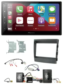 Автомагнитола для Porsche Panamera Pioneer 2DIN, DAB, Bluetooth, USB, поддержка управления с руля
