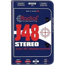 Директ-бокс Radial Engineering J48 Stereo Active Direct Box