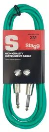 Инструментальный кабель Stagg SGC3DL CGR 3 м