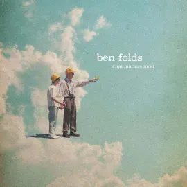 Виниловая пластинка Ben Folds - What Matters Most [Autographed] [Seaglass Blue Vinyl] NEW Sealed Vin