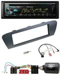 Pioneer DAB Lenkrad CD USB Bluetooth Autoradio für Renault Grand Scenic ISO ab 2
