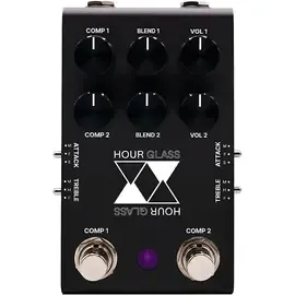 Педаль эффектов для электрогитары Jackson Audio Hourglass Analog Dual Compressor Effects Pedal Black