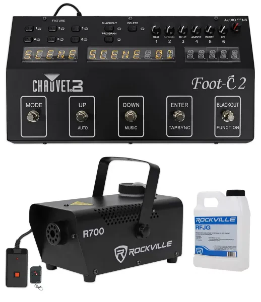 Генератор дыма Chauvet DJ R700 с DMX-пультом