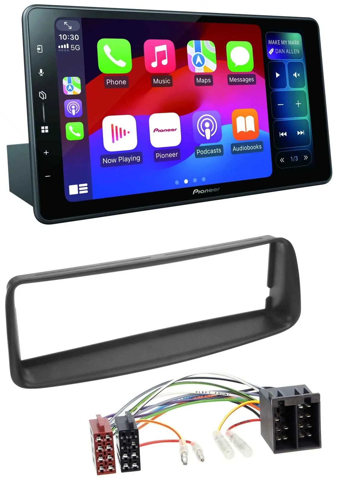 Pioneer Bluetooth DAB MP3 USB Autoradio für Peugeot 206 (ab 1998)