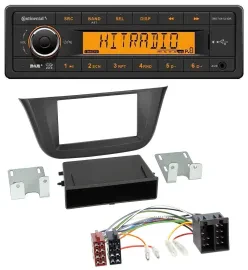 Автомагнитола для Iveco Daily Continental 1-DIN, DAB, USB, AUX