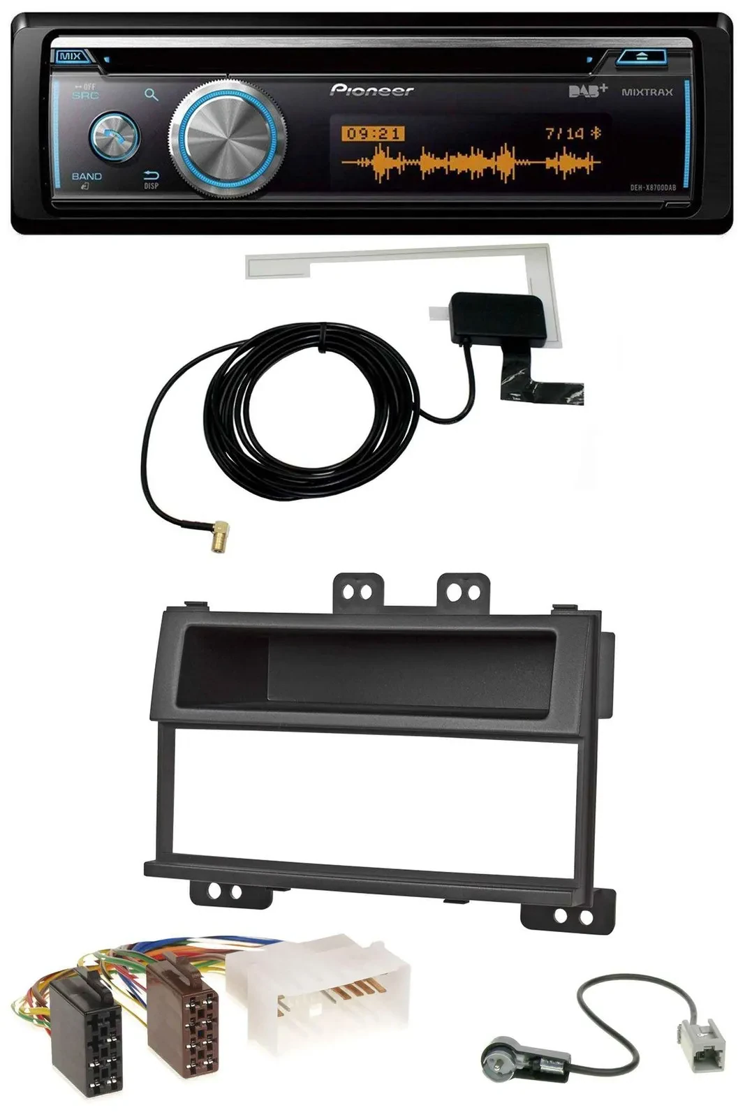 Автомагнитола для Hyundai i20 (2008-2011) Pioneer Bluetooth, DAB, CD, USB, MP3