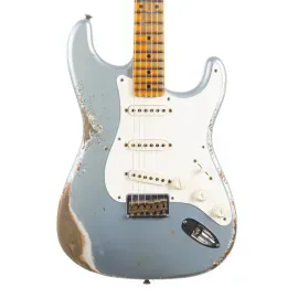 Fender Custom Shop 1956 Hardtail Stratocaster Heavy Relic - Blue Ice Metallic