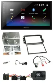 Автомагнитола Pioneer 2-DIN, USB, Bluetooth, DAB, совместимая с Chevrolet Aveo/Captiva (с 2006)