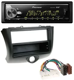 Автомагнитола для Toyota Yaris (2003-2006) Pioneer Bluetooth USB DAB MP3