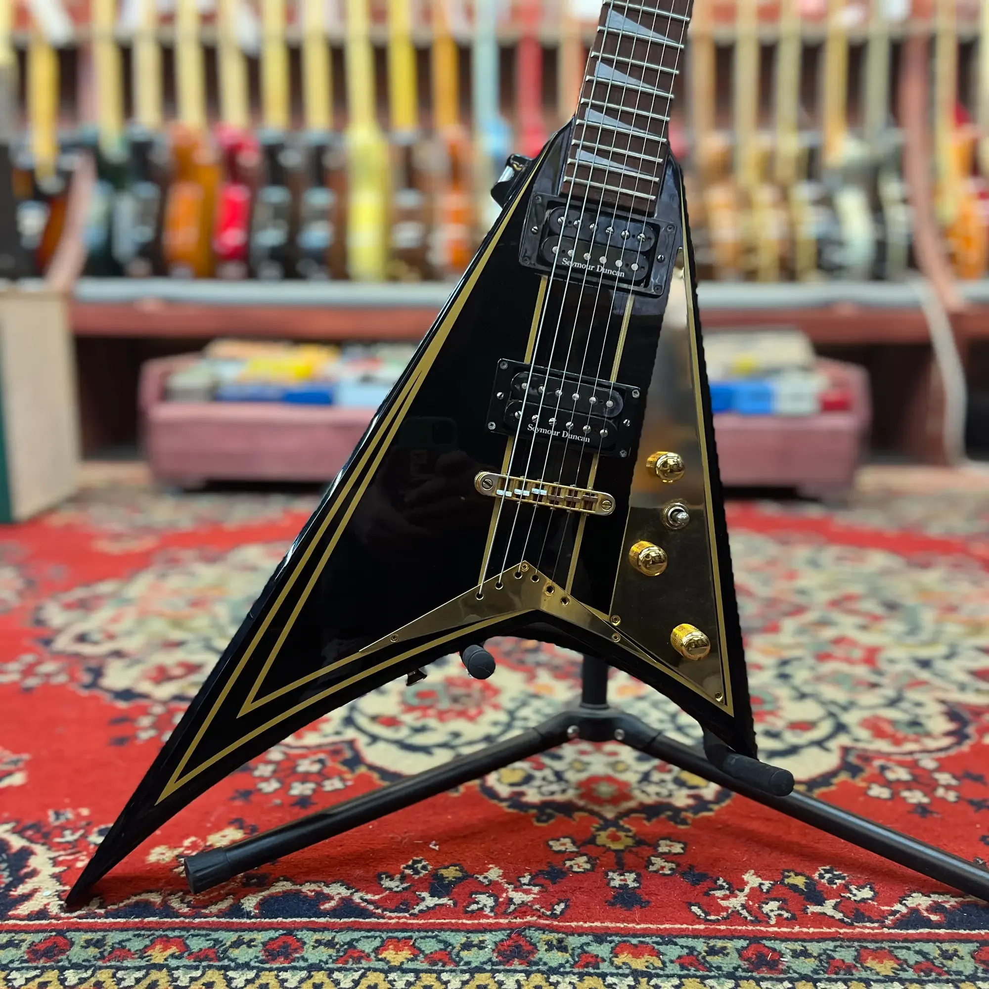 Электрогитара Jackson RR 5T Professional Black w/case Japan 2009