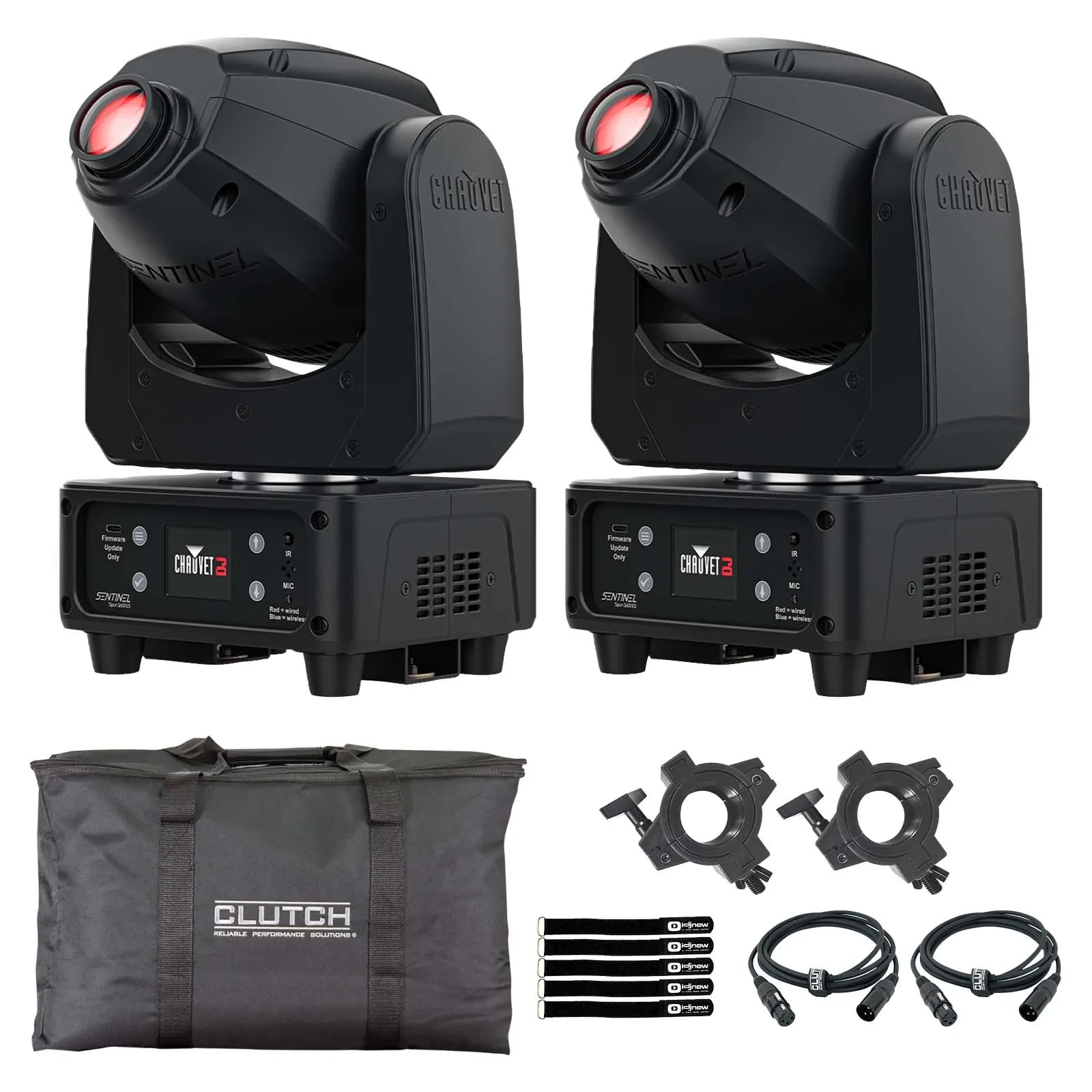 Прожектор Chauvet DJ Sentinel Spot Q60 ILS LED Moving Head Spot (набор, пара) с сумкой