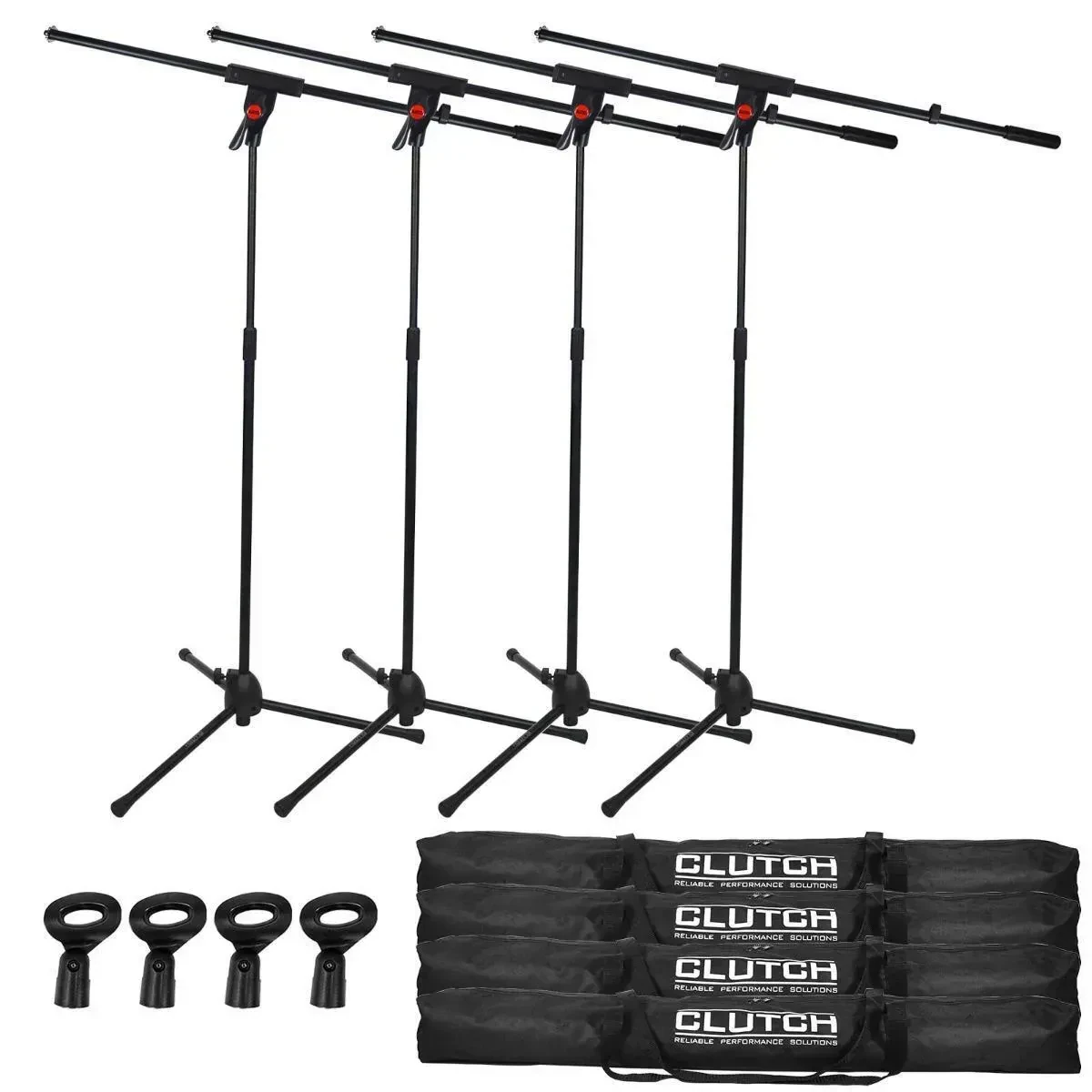 Стойка для микрофона Clutch CL-MB100PK, журавль (набор, 4 шт.)