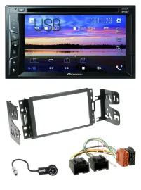 Pioneer Bluetooth 2DIN USB DVD DAB MP3 Autoradio für Chevrolet Corvette Uplander
